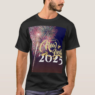 "Gelukkig Nieuwjaar 2025" T-shirt