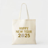 Gelukkig Nieuwjaar 2025 Tote Bag (Voorkant)