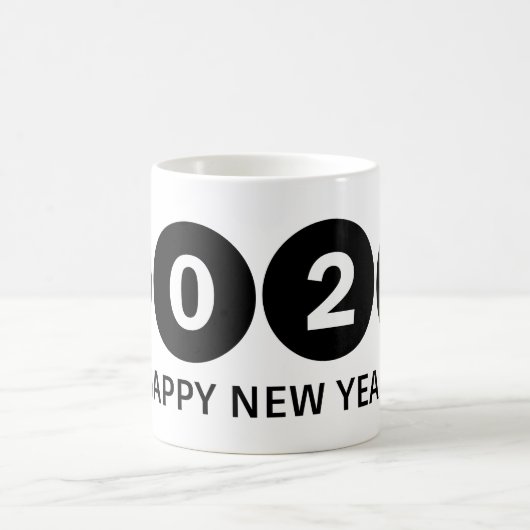 Gelukkig Nieuwjaar 2025 🎆 Vuurwerk Extravaganza! Koffiemok (Center)