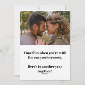 GELUKKIG NIEUWJAAR 2025 WENSEN Roze Kerstkaart (Achterkant)