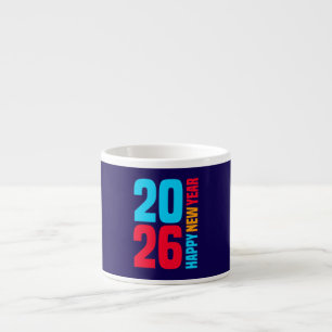 Gelukkig Nieuwjaar 2026-34568 Espresso Kop