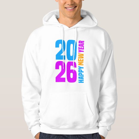 Gelukkig Nieuwjaar 2026-34568 Hoodie (Voorkant)