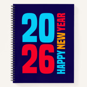 Gelukkig Nieuwjaar 2026-34568 Notitieboek