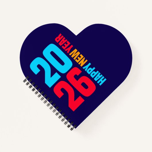 Gelukkig Nieuwjaar 2026-34568 Notitieboek (Voorkant)