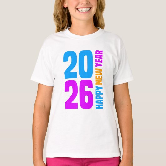 Gelukkig Nieuwjaar 2026-34568 T-shirt (Voorkant)