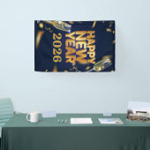 Gelukkig Nieuwjaar 2026 Banner (Beurs)