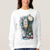 Gelukkig Nieuwjaar 2026 Basic Sweatshirt (Voorkant)