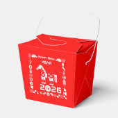 Gelukkig Nieuwjaar 2026 Bedankdoosjes (Voorkant Zijde)