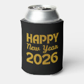 Gelukkig nieuwjaar 2026 blikjeskoeler (Blikje Achterkant)