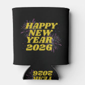 Gelukkig nieuwjaar 2026 blikjeskoeler (Achterkant)