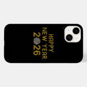 Gelukkig nieuwjaar 2026 Case-Mate iPhone case (Achterkant (horizontaal))