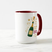 Gelukkig Nieuwjaar 2026 Champagne | Combo Mok (Voorkant rechts)