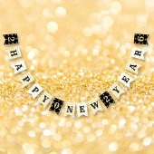 Gelukkig Nieuwjaar 2026 Home Kantoor Shop Party De Vlaggetjes