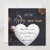 Gelukkig Nieuwjaar 2026 Kaart (Voorkant)