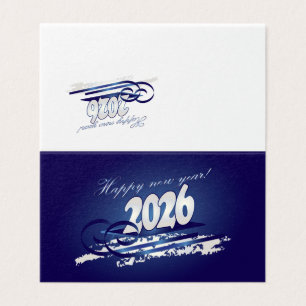 Gelukkig nieuwjaar 2026 kaart
