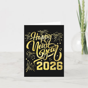 Gelukkig nieuwjaar 2026  kaart