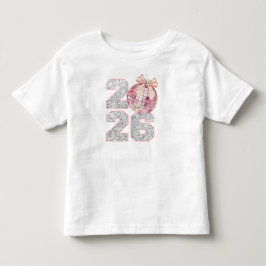 Gelukkig nieuwjaar 2026 kinder shirts