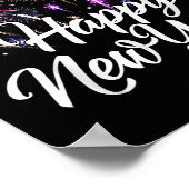 Gelukkig Nieuwjaar 2026 Kostuumfeest Vrienden Fami Poster (Hoek)