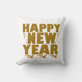 Gelukkig Nieuwjaar 2026 Matching Familie NYE Feest Kussen