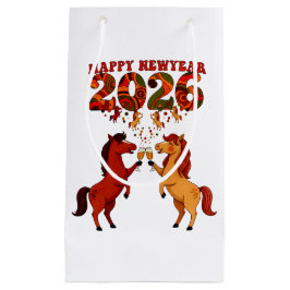 Gelukkig Nieuwjaar 2026 – Paarden vieren met Cham Klein Cadeauzakje