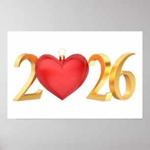 Gelukkig Nieuwjaar 2026 Poster