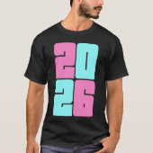 Gelukkig Nieuwjaar 2026 T-shirt (Voorkant)
