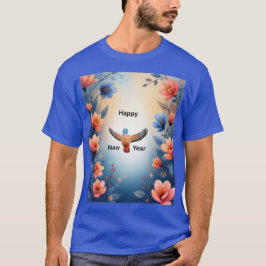 Gelukkig Nieuwjaar 2026 T-shirt | Feestelijke Vier