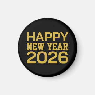 Gelukkig Nieuwjaar 2026 T-Shirt Magneet
