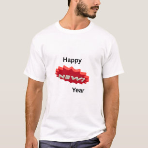 Gelukkig Nieuwjaar 2026 T-shirt – Vier het in stij