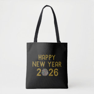Gelukkig nieuwjaar 2026 tote bag