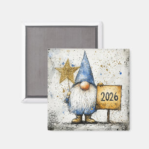 Gelukkig Nieuwjaar 2026, viering Magneet