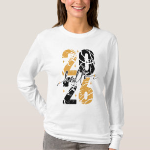 Gelukkig Nieuwjaar 2026 Zwart & Goud T-shirt