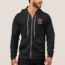 Gelukkig Nieuwjaar 2027 Familie Matching Hoodie