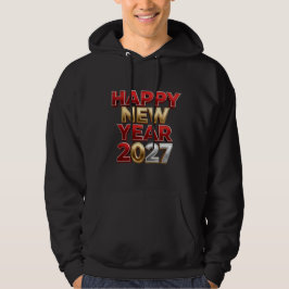 Gelukkig Nieuwjaar 2027 Familie Matching Hoodie