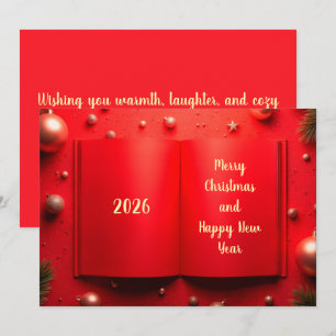 Gelukkig nieuwjaar 2027 feestdagenkaart