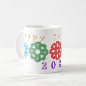 Gelukkig Nieuwjaar 2027 mok (Voorkant links)