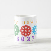 Gelukkig Nieuwjaar 2027 mok (Center)