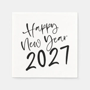 Gelukkig Nieuwjaar 2027 Script Servet
