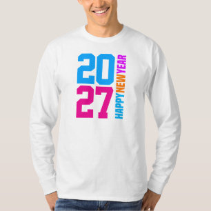 Gelukkig nieuwjaar 2027 t-shirt
