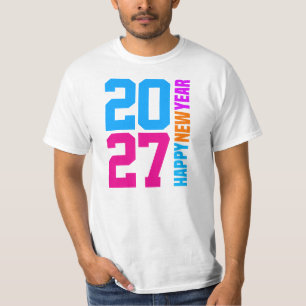 Gelukkig Nieuwjaar 2027 T-shirt