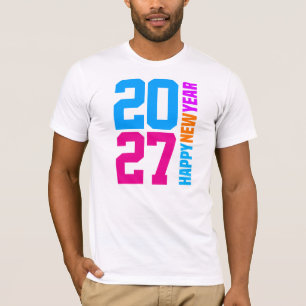 Gelukkig Nieuwjaar 2027 T-shirt