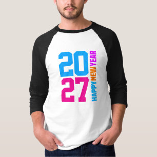 Gelukkig Nieuwjaar 2027 T-shirt