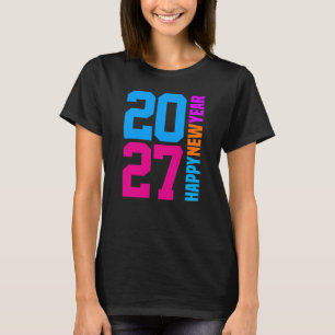 Gelukkig Nieuwjaar 2027 T-shirt