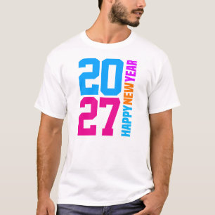 Gelukkig Nieuwjaar 2027 T-shirt
