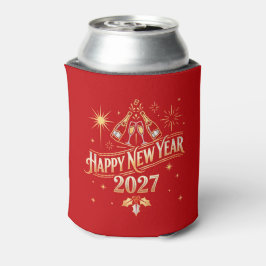 Gelukkig Nieuwjaar 2027-viering Blikjeskoeler