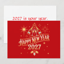 Gelukkig Nieuwjaar 2027-viering