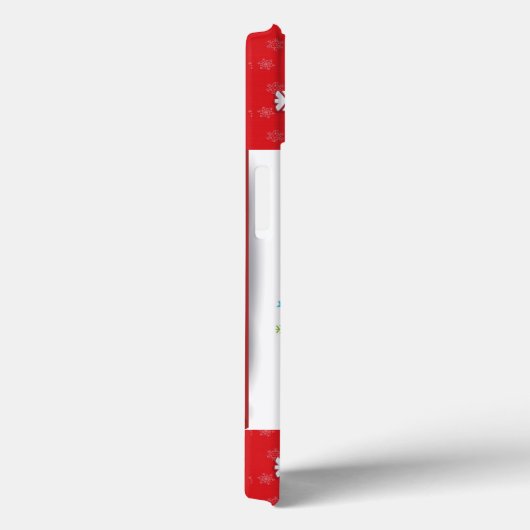 Gelukkig nieuwjaar 20XX & kersttekens Case-Mate iPhone Case (Achterkant / Rechts)