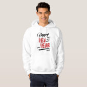 Gelukkig nieuwjaar 2 jij hoodie (Voorkant volledig)