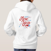 Gelukkig nieuwjaar 2 jij hoodie (Achterkant)
