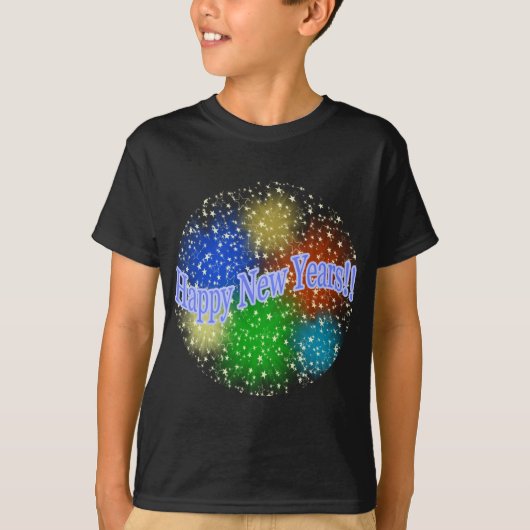 Gelukkig Nieuwjaar 2 T-shirt (Voorkant)